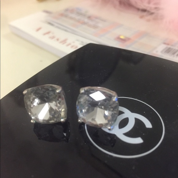 Kate Spade Crystal Stud Earrings - Picture 3 of 4